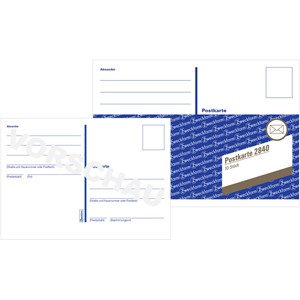 Avery Zweckform 2840 - Postkartenheft mit 10 Karten, A6 quer