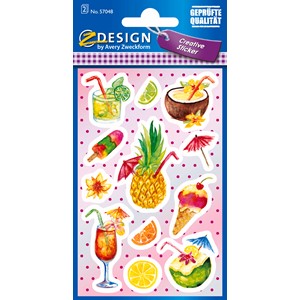 Z-Design 57048 - Deko Sticker, Cocktail