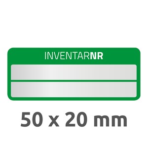 Avery Zweckform 6912 - Inventar-Etiketten, 50 x 20 mm, grün