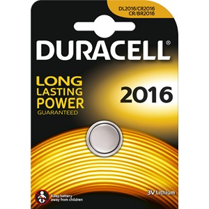 Duracell DUR033948 - Elektronik, 3V, CR2016, Lithium