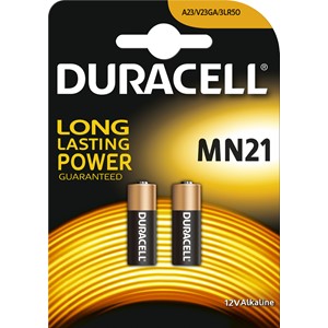 Duracell DUR203969 - Security-Batterie MN21, 2er Pack