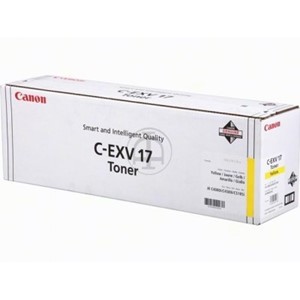 Canon 0259B002 - CANON C-EXV 17 Toner, yellow, Standardkapazität