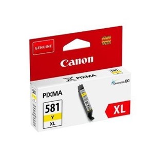 Canon 2051C001 - CLI-581XLY, Tintenpatrone, yellow, hohe Füllmenge