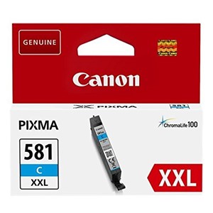Canon 1995C001 - CLI-581XXLC, Tintenpatrone, cyan, extra hohe Füllmenge
