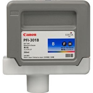 Canon 1494B001 - CANON PFI-301B Tintenpatrone, blau, Standardkapazität