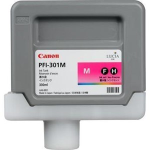 Canon 1488B001 - CANON PFI-301M Tintenpatrone, magenta, Standardkapazität