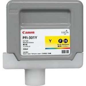 Canon 1489B001 - CANON PFI-301Y Tintenpatrone, yellow, Standardkapazität