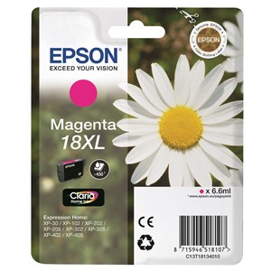 Epson C13T18134012 - 18XL Tintenpatrone magenta