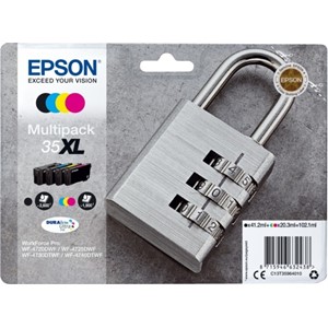 Epson C13T35964010 - T3596 Multipack, schwarz, cyan, magenta, yellow, hohe Füllmenge