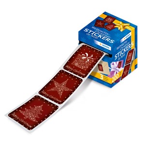 HERMA 15136 - Weihnachtssticker, Merry Christmas, 200 Sticker auf Rolle