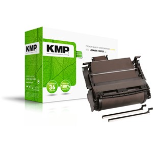 KMP 0857,HC00 - Tonerkassette, schwarz, kompatibel zu Lexmark 1382925