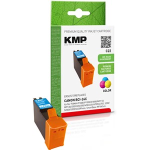 KMP 0944,0030 - Tintenpatrone 3-farbig, kompatibel zu Canon BCI-24C