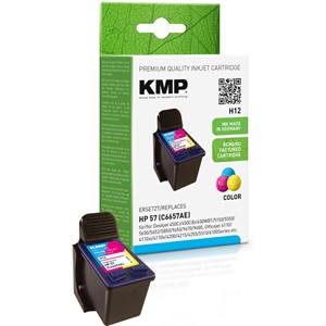 KMP 0995,4570 - Tintenpatrone, wiederaufbereitet, kompatibel zu HP 57