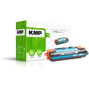 KMP 1116,0003 - Tonerkassette, cyan, kompatibel zu HP Q2671A