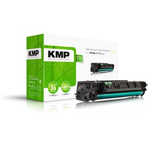 KMP 1207,5000 - Tonerkassette, schwarz, kompatibel zu HP Q7553X