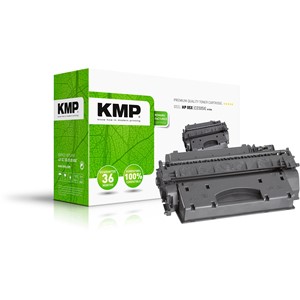 KMP 1217,8300 - Tonerkassette, schwarz, kompatibel zu 05X (CE505X)