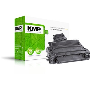 KMP 1222,8300 - Tonerkassette, schwarz, kompatibel zu 55X (CE255X)