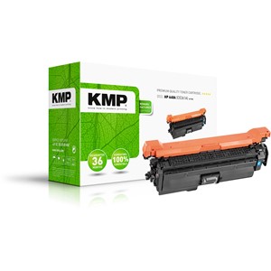 KMP 1223,0003 - Tonerkassette, cyan, kompatibel zu HP 648A (CE261A)