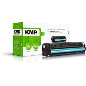 KMP 1227,0003 - Tonerkassette, cyan, kompatibel zu HP CE321A