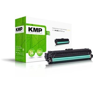 KMP 1234,0009 - Tonerkassette, yellow, kompatibel zu 650A (CE272A)
