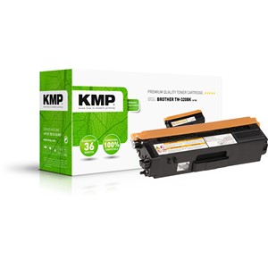 KMP 1243,0000 - Tonerkassette, schwarz, kompatibel zu Brother TN-320BK