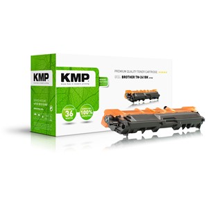 KMP 1245,0000 - Tonerkassette, schwarz, kompatibel zu TN241BK