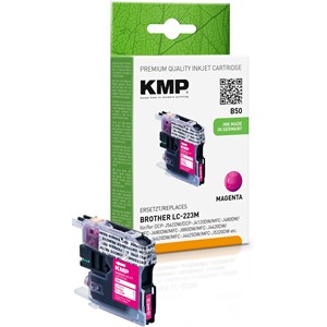 KMP 1529,0006 - Tintenpatrone, magenta, kompatibel zu Brother LC223M