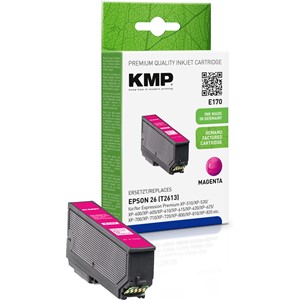 KMP 1626,4806 - Tintenpatrone, magenta, kompatibel zu Epson 26 T2613