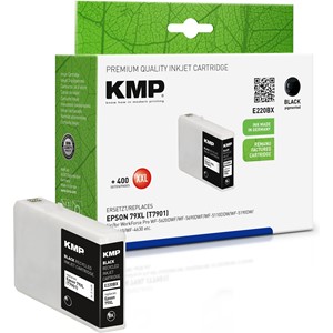 KMP 1628,4001 - Tintenpatrone, schwarz, kompatibel zu Epson 79XL (T7901)