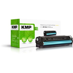 KMP 2528,0003 - Tonerkassette, cyan, kompatibel zu HP 312A (CF381A)