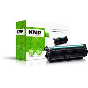KMP 2537,0000 - Tonerkassette, schwarz, kompatibel zu HP 508A (CF360A)