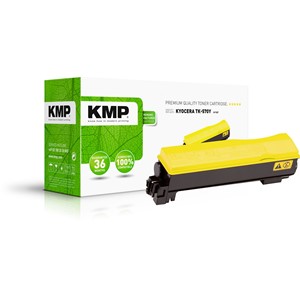 KMP 2891,0009 - Tonerkit, yellow, kompatibel zu Kyocera TK-570Y