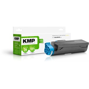 KMP 3340,0000 - Tonerkit, schwarz, kompatibel zu Oki 44574702