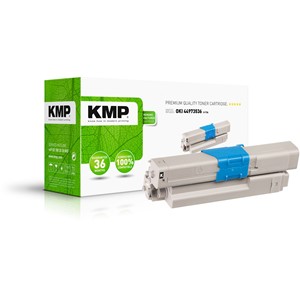 KMP 3341,0000 - Tonerkit, schwarz, kompatibel zu Oki 44973536