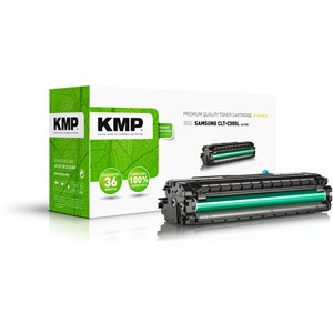 KMP 3523,0003 - Tonerkassette, cyan, kompatibel zu Samsung CLT-505L