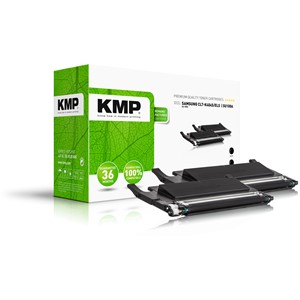 KMP 3528,0021 - Tonerkartusche, schwarz, kompatibel zu Samsung CLTK404S (SU100A, CLTK404SELS)