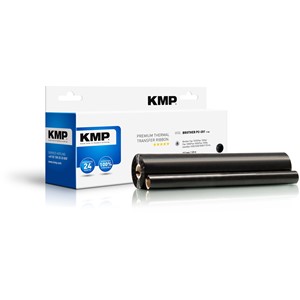 KMP 71000,0002 - Thermotransferrolle, schwarz, kompatibel zu Brother PC 201RF
