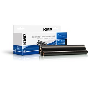 KMP 71000,0003 - Thermotransferrolle, schwarz, kompatibel zu Brother PC 101RF