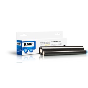 KMP 71000,0007 - Thermotransferrolle, schwarz, kompatibel zu Phillips PFA 301