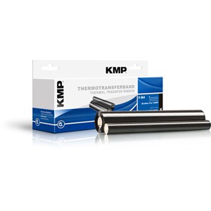 KMP 71000,0010 - Thermotransferrolle, schwarz, kompatibel zu Brother PC 92RF