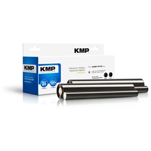 KMP 71000,0015 - Thermotransferrolle, schwarz, kompatibel zu Sharp TTR 900