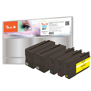 Peach 0B319230 - Spar Pack Plus Tintenpatronen kompatibel zu HP 950XL + 951XL