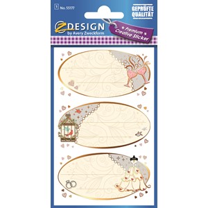 Z-Design 55177 - Premium Papier Sticker Siegel