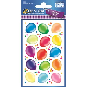 Z-Design 57515 - Papier Sticker Luftballon