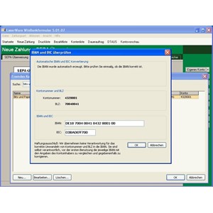 bits&paper BP0085 - IBAN Addon für LaserWare WinBankformular