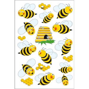 HERMA 3227 - Magic Sticker, Bienen, Flügelsticker