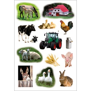 HERMA 3358 - Herma Decor Sticker, Bauernhoftiere