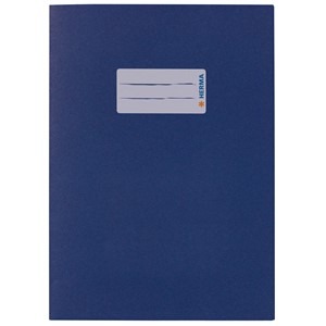 HERMA 5503 - Herma Heftschoner Papier, dunkelblau, A5