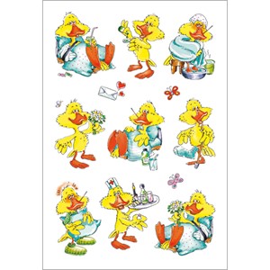 Herma 6364 - Magic Sticker, Kranke Ente, Wackelaugen