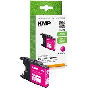 KMP 1524,4006 - Tintenpatrone, magenta, ersetzt Brother LC1280XLM